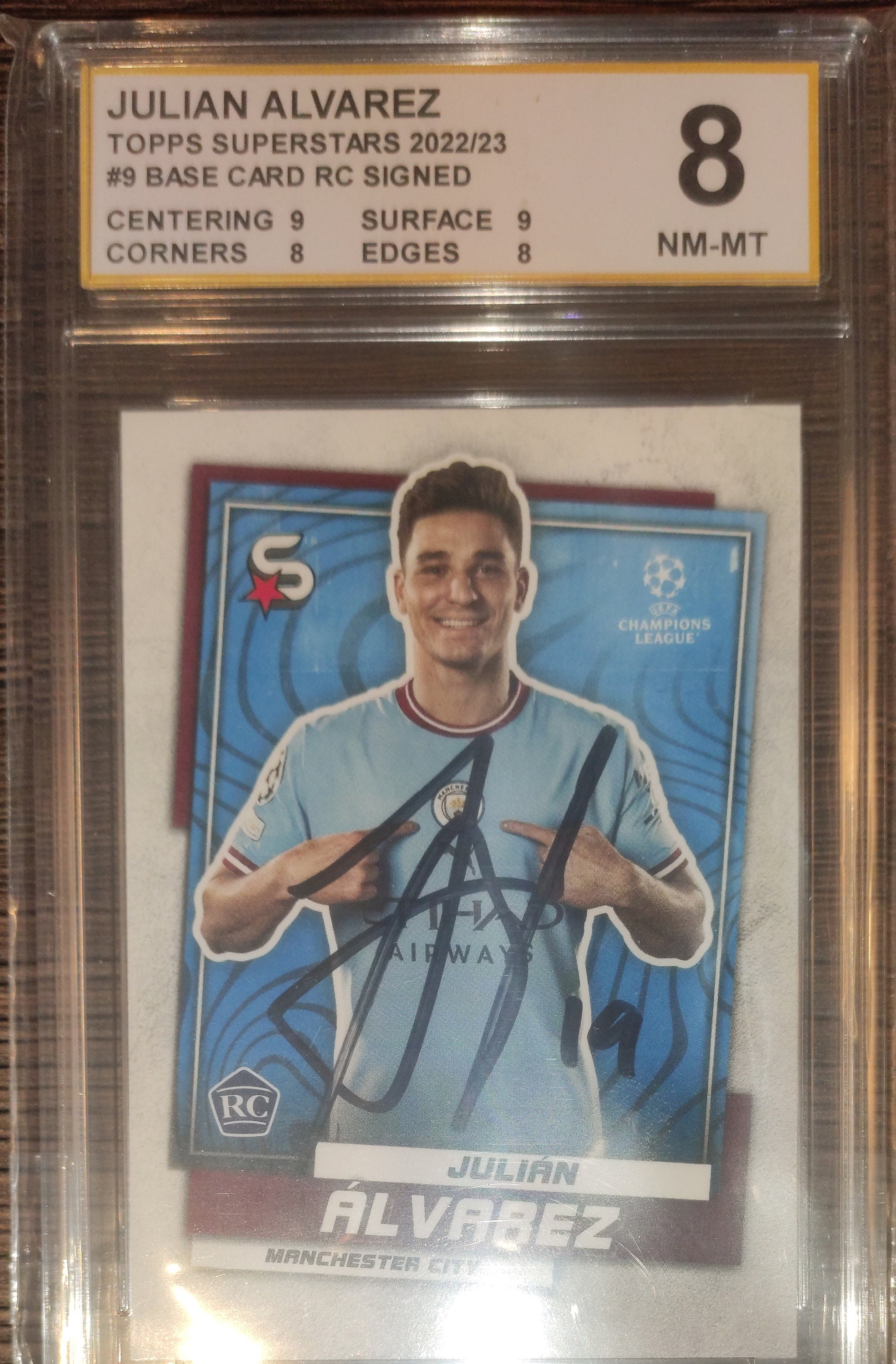 Julián Álvarez Autograph Hand Signed Card Mint. - Etsy