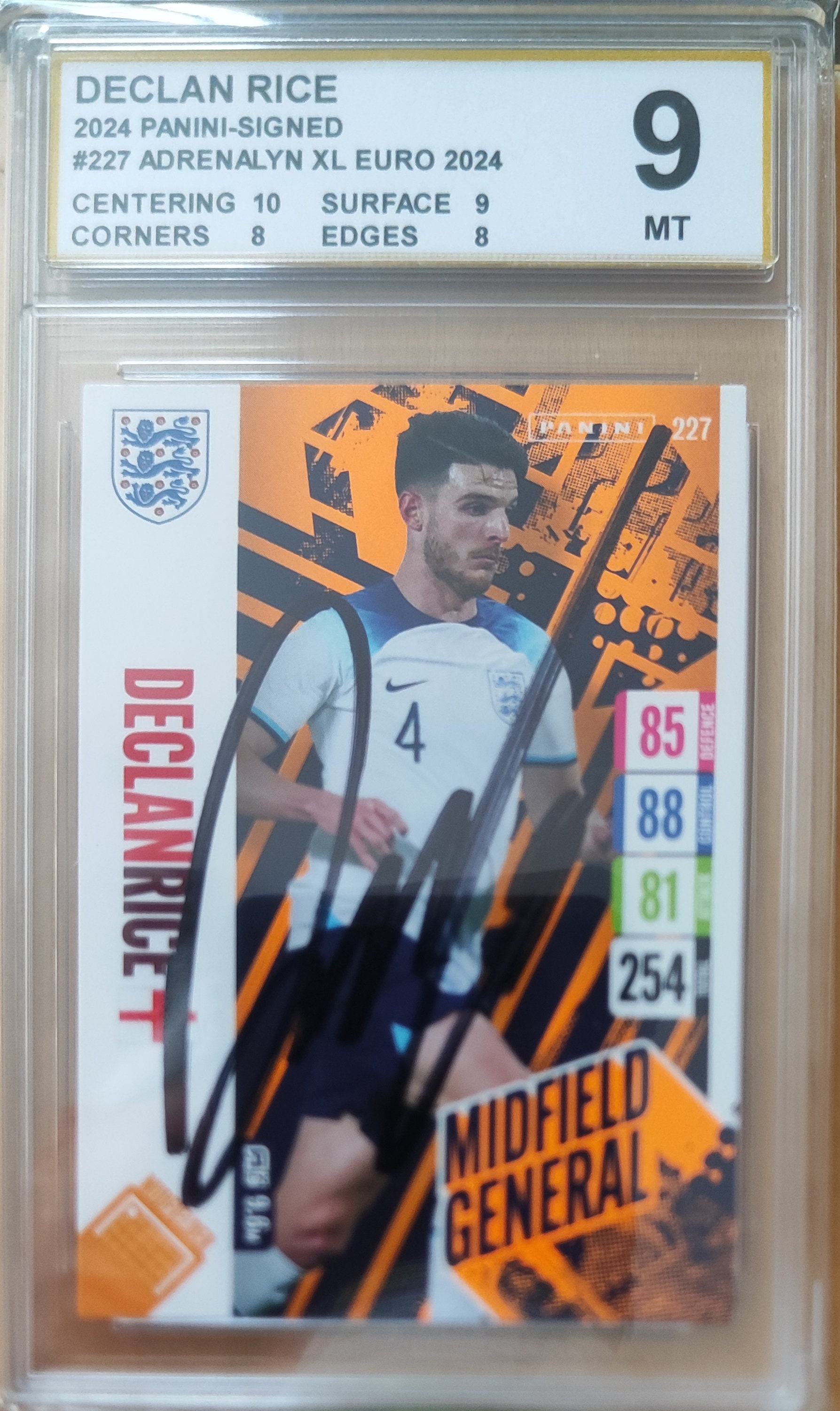 デクラン・ライス直筆サイン入りフットボールカード - Etsy 日本