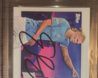 アーリング・ハーランド 直筆サイン入りカード RPC ミント。 - Etsy 日本