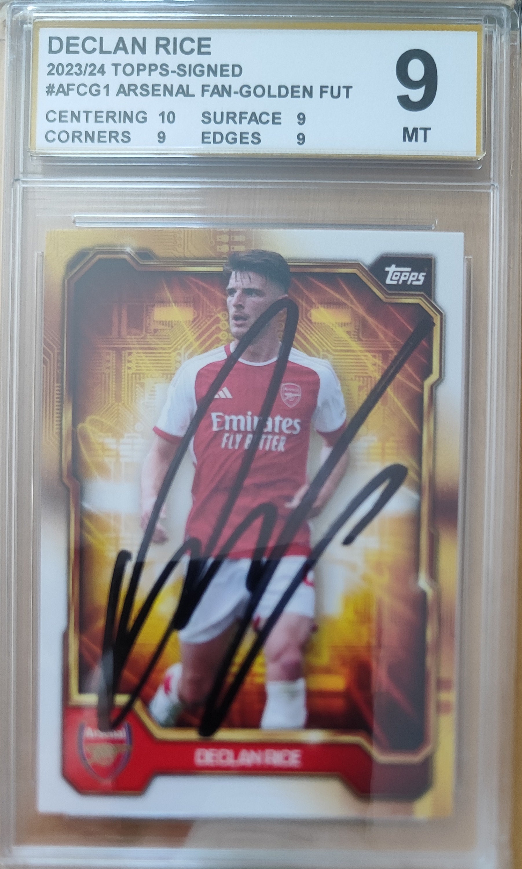 デクラン ライス Topps Merlin 直筆サイン レア！ Yahoo!オークション -「デクランライス」の落札相場・落札価格