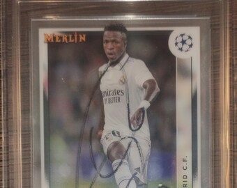 ヴィニシウス・ジュニオール 直筆サイン入りカード 新品同様。 - Etsy 日本