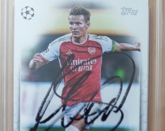 マルティン・ウーデゴール直筆サイン入りサッカーカード - Etsy 日本