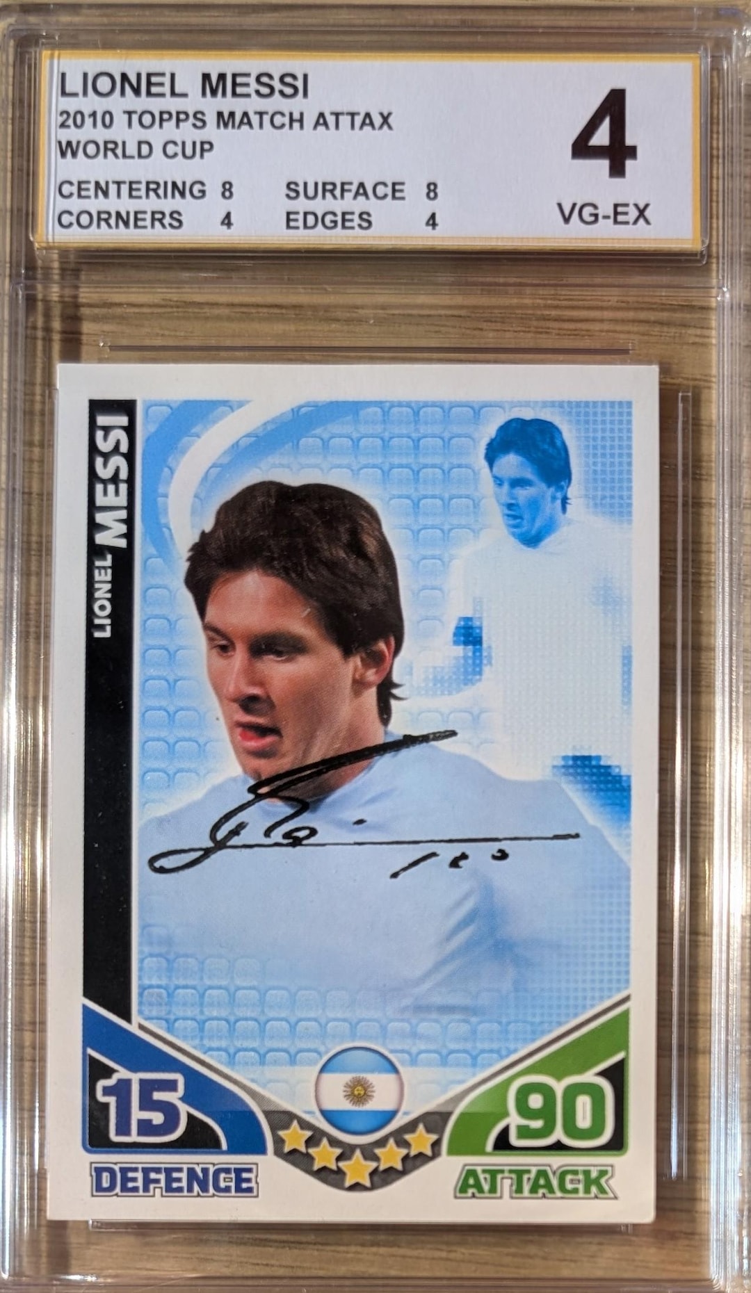みやびんLionel Messi 2007 直書き直筆サインカード メッシ Lionel Messi Autograph Signed Card World Cup - Etsy