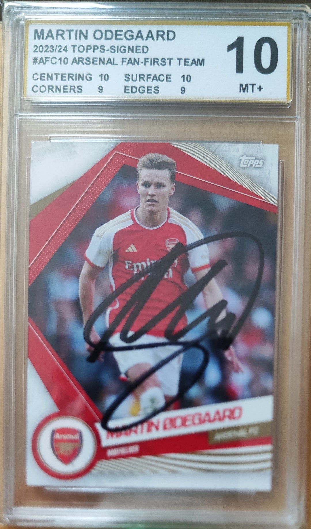 【直筆サイン】マルティン・ウーデゴール Topps  Odegaard Martin Odegaard 2024 Topps Chrome UEFA Club Competitions #SE