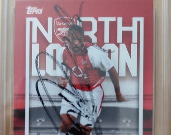 ティエリ・アンリ 直筆サイン入りカード 新品同様。 - Etsy 日本