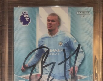 アーリング・ハーランド 直筆サイン入りカード RPC ミント。 - Etsy 日本