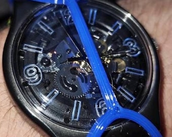 Vintage Fossil Pepsiman U.S.A. Light Emitting Diode Water