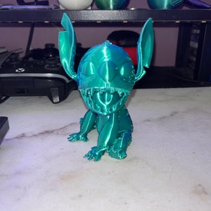 3D Printed Stitch Figurine