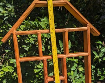Display Shelf-House Shaped Shadow Box 30 inches-Knick Knack Display