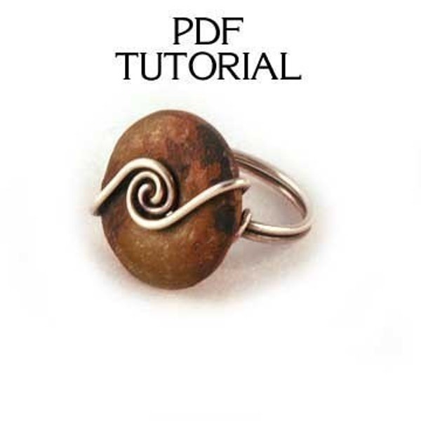 Tutorial Bead Twist Wire Wrapped Ring