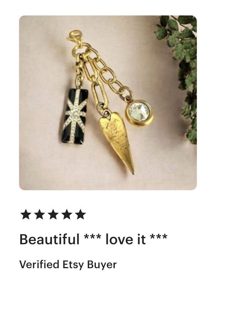 Moon Jewelry Clear Quartz Crystal Keychain Silver Purse Charm Jewelry Waning Crescent Moon Bag Accessory Charm Silver Jewelry Moon Lover image 15
