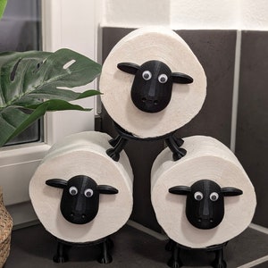 Molly toilet paper holder sheep Bathroom decoration Bathroom Guest toilet toilet paper holder Replacement roll holder toilet paper toilet sheep image 6