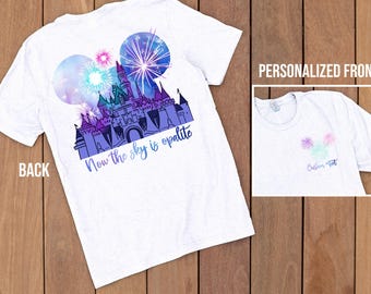 Camiseta gráfica personalizada DTF de Sparkling Opalite Land