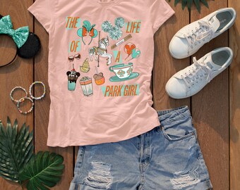 Camiseta gráfica Park Girl Life DTF