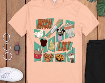 Lista de deseos Camiseta gráfica DTF