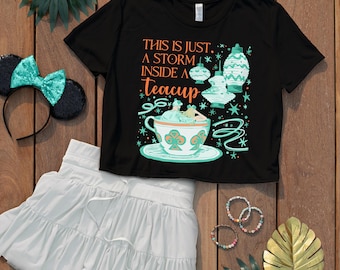 Camiseta gráfica Teacup Storm DTF