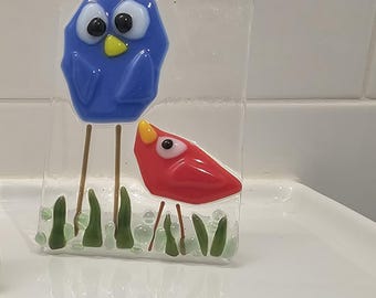 Freestanding Bird Suncatcher
