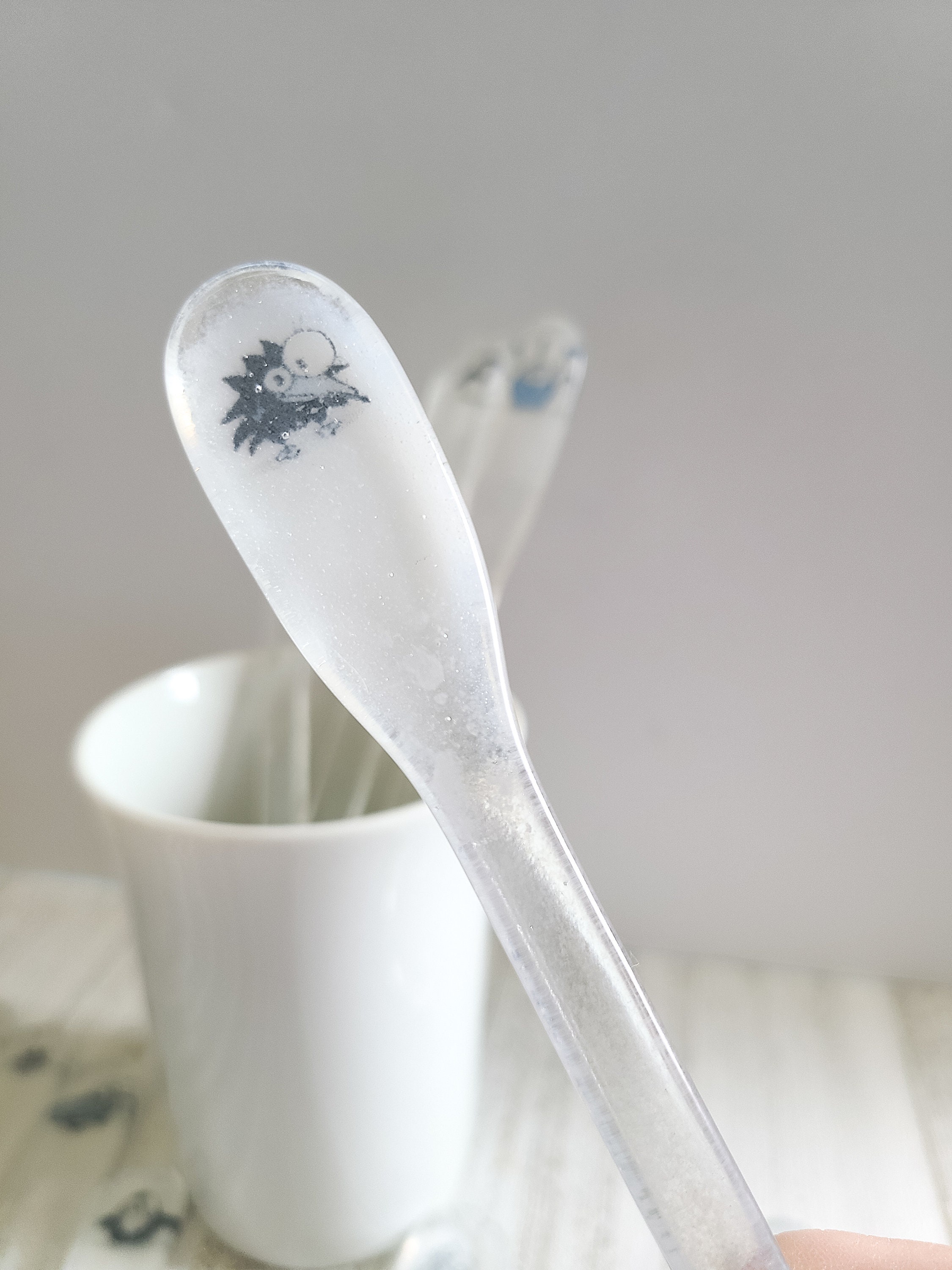 3X Spoons Reusable Coffee Stirrers Barware Stirring Spoon Beverage Stir  Stick Ne