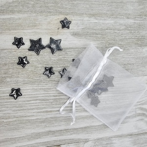 Mosaic Supplies, Glass Stars, Mosaic Stars, Precut Glass Shapes, DIY Craft Supplies