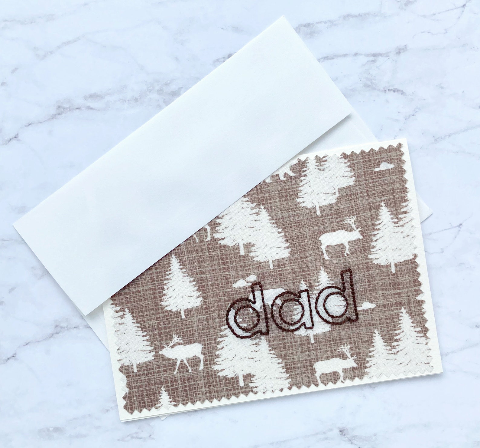 Dad Card Outdoorsman Gift Birthday Card for Dad Etsy