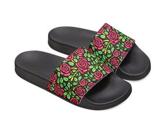 Roses Are Red PU-slipsandalen voor jongeren