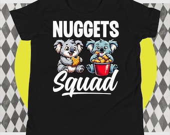 Nuggets Squad T-shirt met korte mouwen voor jongeren