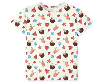 Cooler Summer sportshirt voor kinderen (AOP)