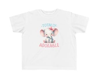 Absoluut schattig fijn jersey T-shirt voor peuters