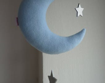 Moon Star Baby Mobile nursery room mobile