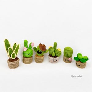 Handmade Crochet Cactus Plant: Cheerful Desk Decor
