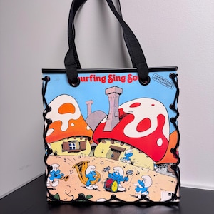 Smurf Purse - Etsy