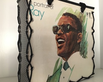 Ray Charles Record Album Cover Tote Bag