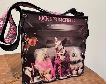 Rick Springfield Record Album Cover Tote Bag