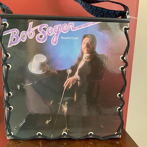 Bob Seger and the Silver Bullet Band &quot;Beautiful Loser&quot; Record Album Cover Tote Bag