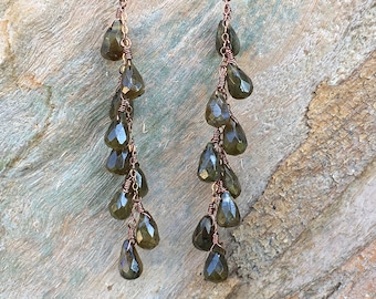 Faceted Labradorite Waterfalls