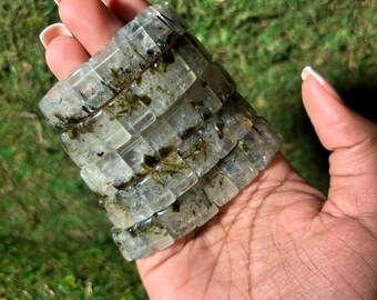 The Oracle Bracelet || prehnite everyday crystal bracelet