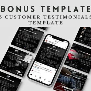 Car Detailing Marketing Template Car Detailing Instagram Carousel Template Car Detailing Social Media Marketing Template Canva Template