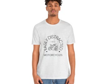 Se distrae fácilmente con las motocicletas