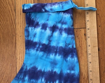 Tie-dye kerstsok