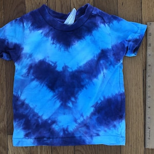 Tie-dye toddler shirt, 2T