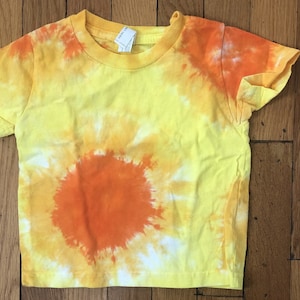 Tie-dye toddler t-shirt, 3T