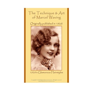 1926 Hairstyles pdf DOWNLOAD Roaring 20s DOWNTON ABBEY Mary Edith Sybil Flapper Marcel Wave Hair Styles Beautician DakotaPrairieTreasures