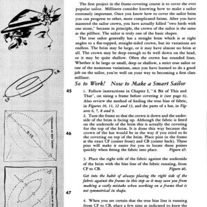 1953 Millinery: Hur man gör tyghattar PDF (digital nedladdning) bild 4