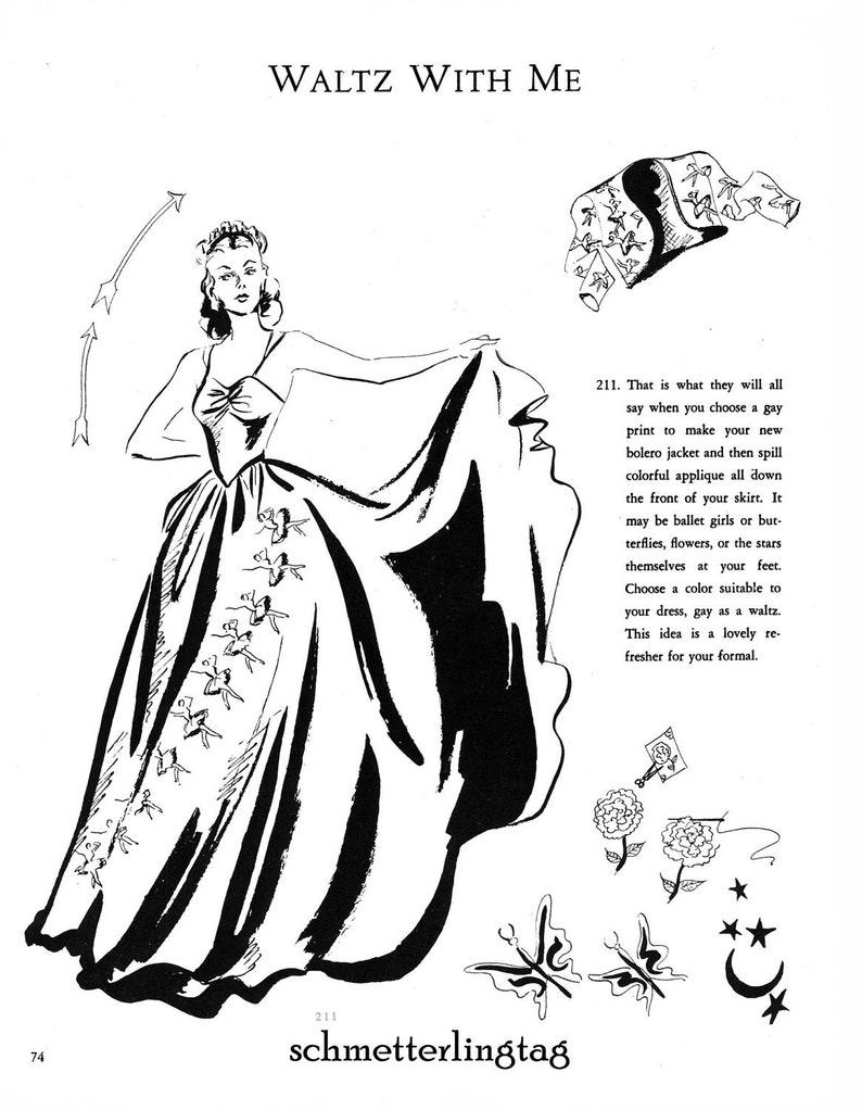 1948 200 Ways to Alter Dress Vintage Sewing Guide McIntire Retro Atomic DIY 40s Swing Era Guide DakotaPrairieTreasures image 2