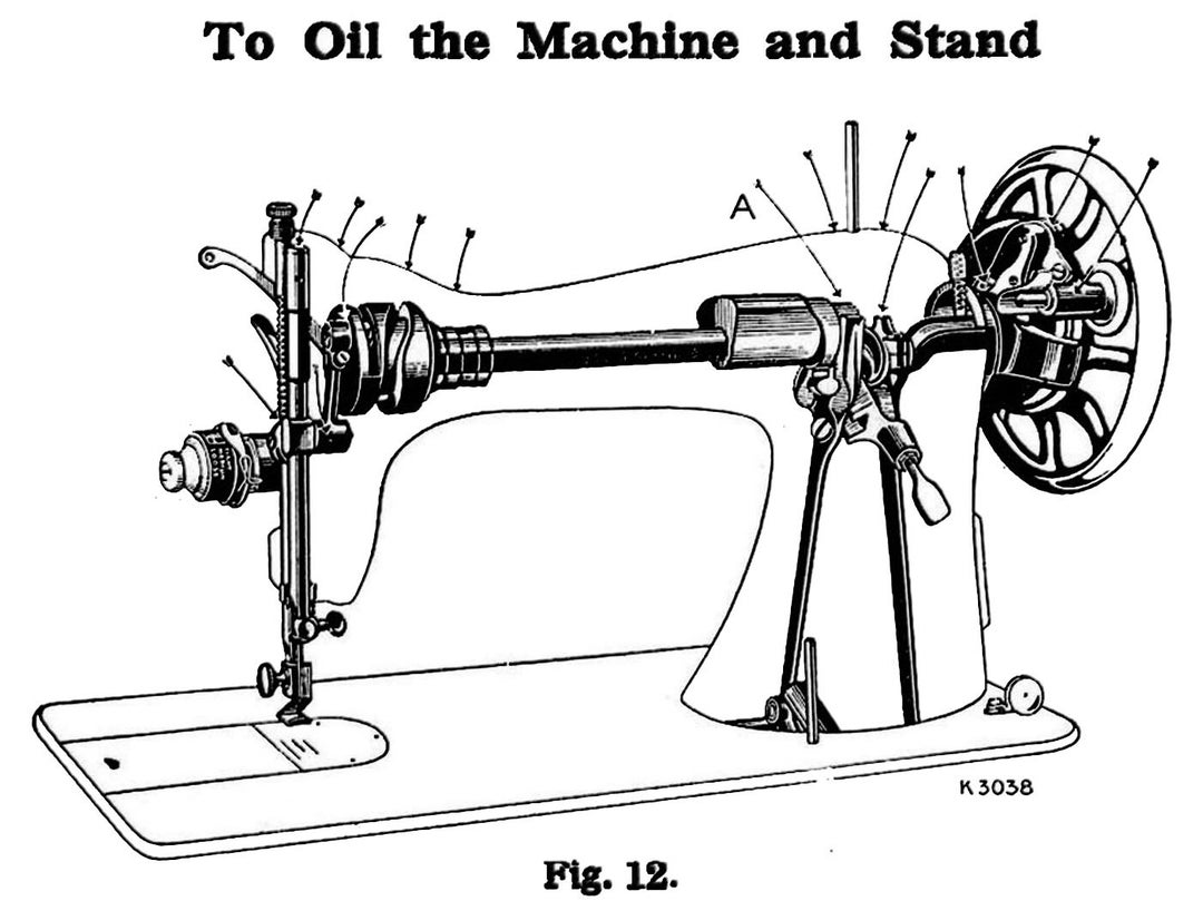 1934 Singer No. 15K88 Sewing Machine Use Attachments Maintainence DIY