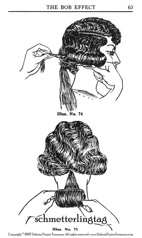 Art Fundalmentals Of Hairdressing 1923 Flapper Roaring 20s Etsy