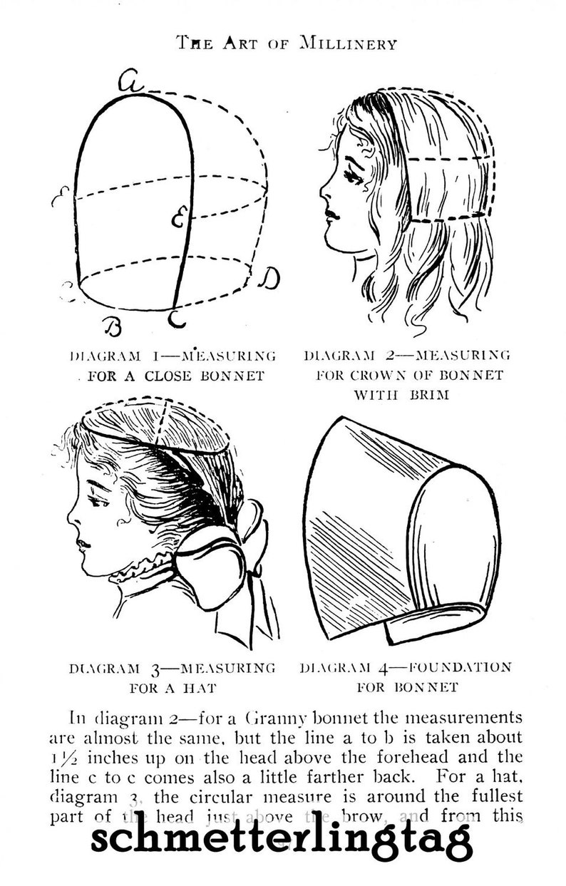 Edwardian Era Millinery Lessons Hat Making Yusuf Make Hats Book 1909 Flowers Equipment Materials Tools Fabrics Wire Frames Straw Childrens image 3