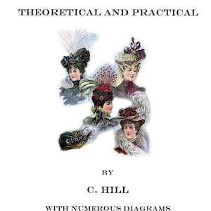 Millinery Hat Making PDF e-Book DOWNLOAD Lessons HILL Make Hats Victorian Edwardian 1900 Peny Dreadful Era Instructions Draft Patterns