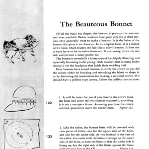 1953 Millinery: Hur man gör tyghattar PDF (digital nedladdning) bild 7