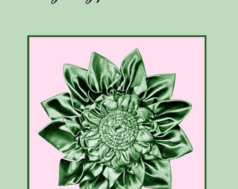1916 Millinery Book: Ribbon Flowers, Hats, Trimmings DIY Guide